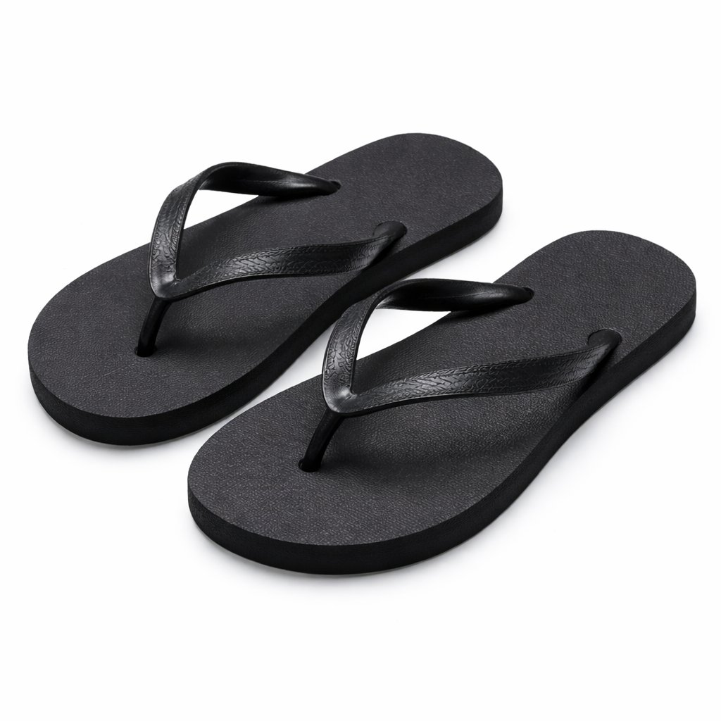 Svarta flip-flops 45 (testprodukt)